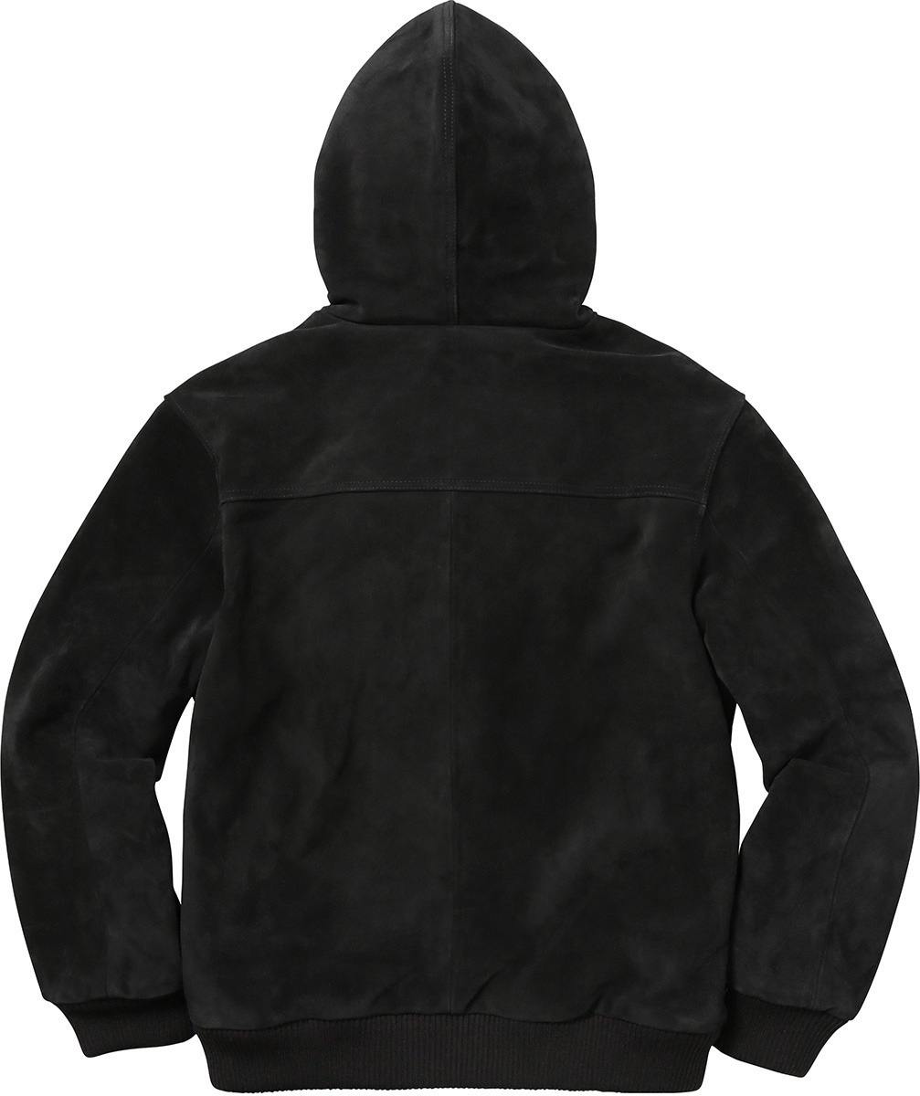 Hooded Suede Work Jacket view 16